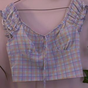 Multicolored shirt- drop shoulder